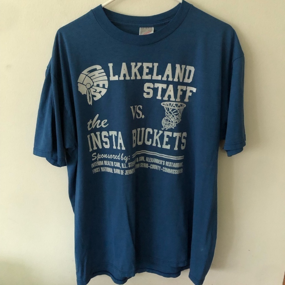 Vintage High School Basketball Tee Shirt